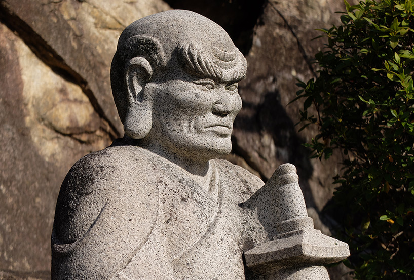 statue au temple Shoko-ji Hiroshima
