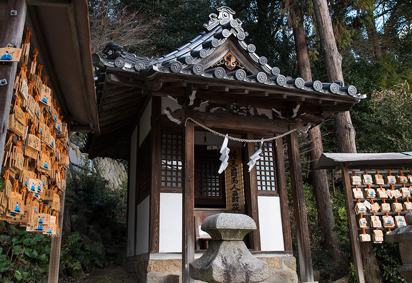 petit pavillon au sanctuaire Onaga Tenmangu, Hiroshima