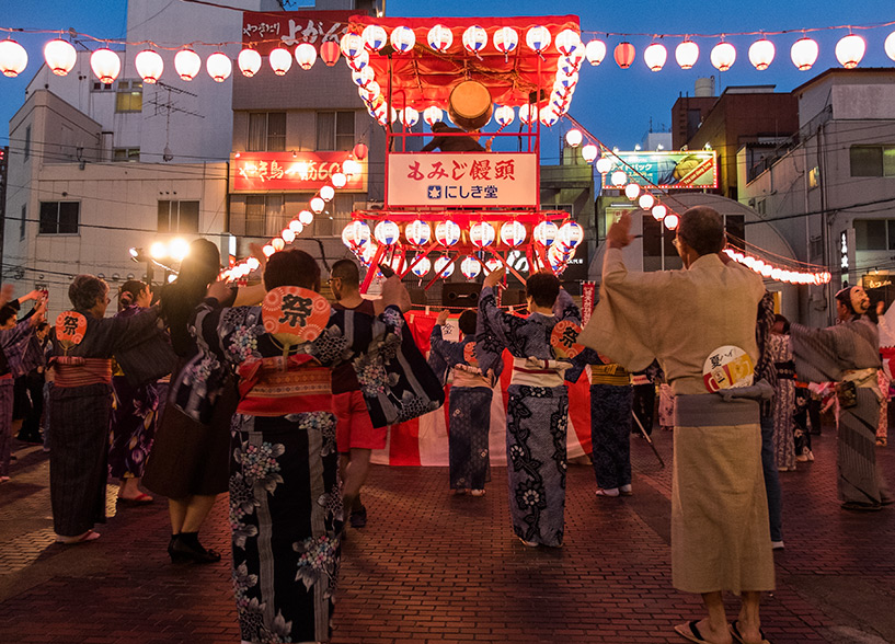 Bon-odori, Shintenchi-koen, Tokasan Matsuri, Hiroshima