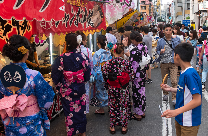 Yukata, Tokasan Yukata Matsuri, Hiroshima