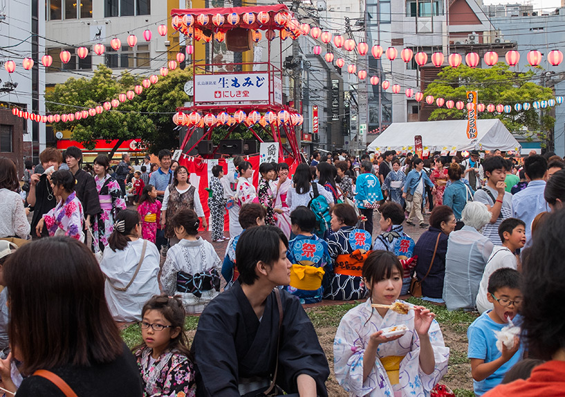 Shintenchi Koen, Hiroshima, Tokasan matsuri