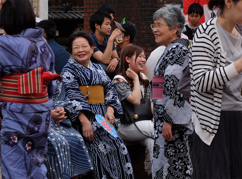 mamies duTokasan Matsuri; Hiroshima
