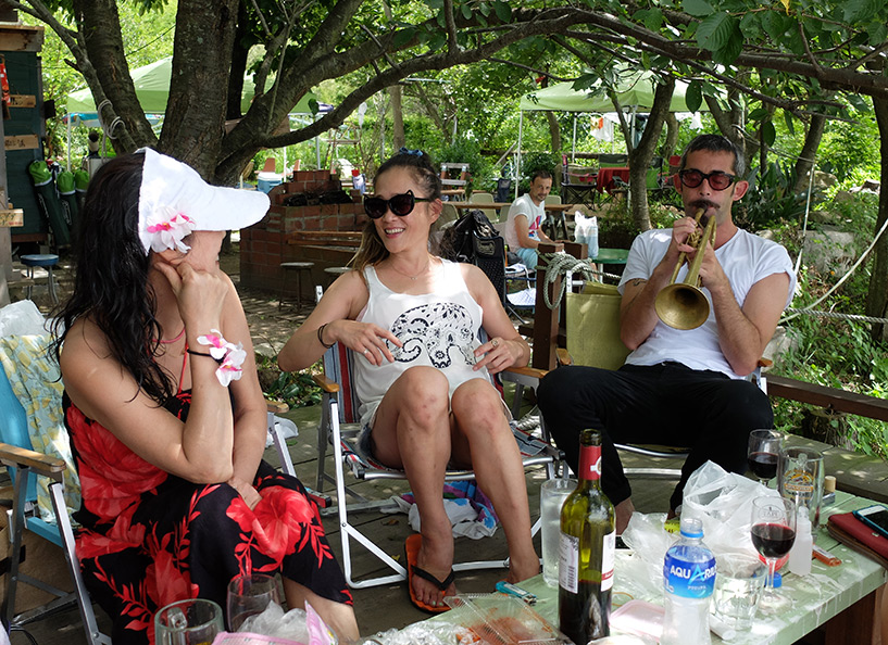 terrasse du Etta Jazz Cafe, Etajima
