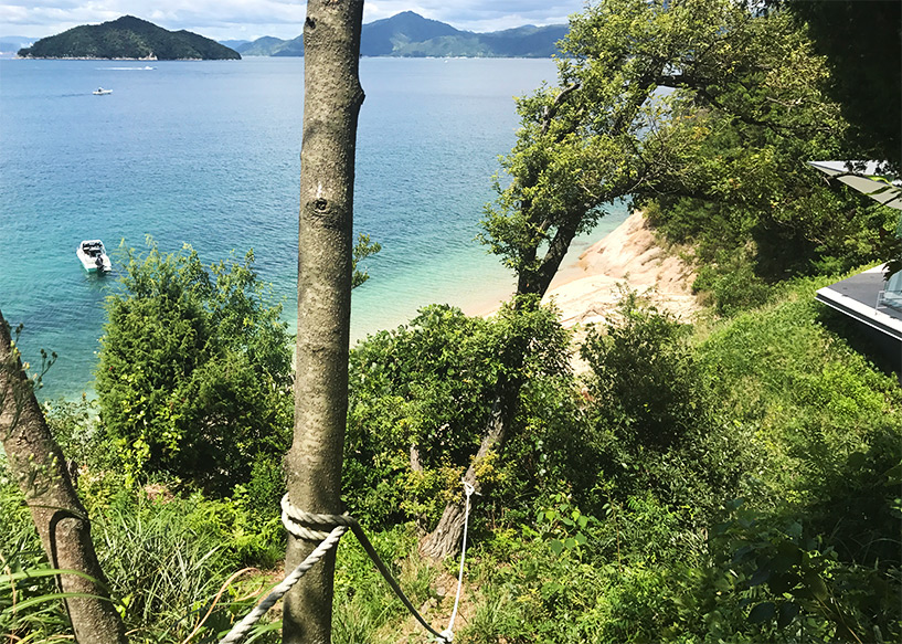 Plage sur Etajima, Nomishima, Hiroshima