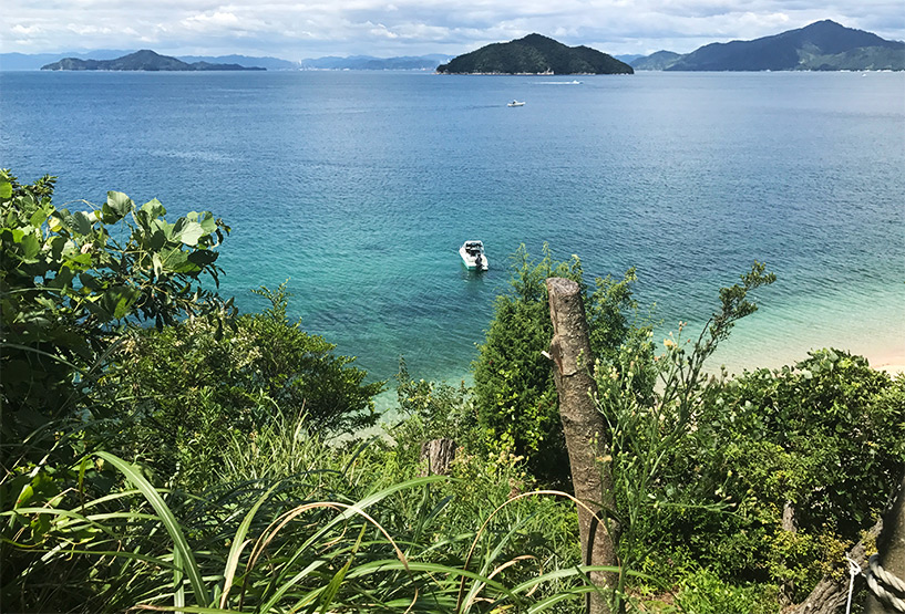 Nomishima, Etajima, vue sur les îles de de la mer de Seto, prefecture d'Hiroshima