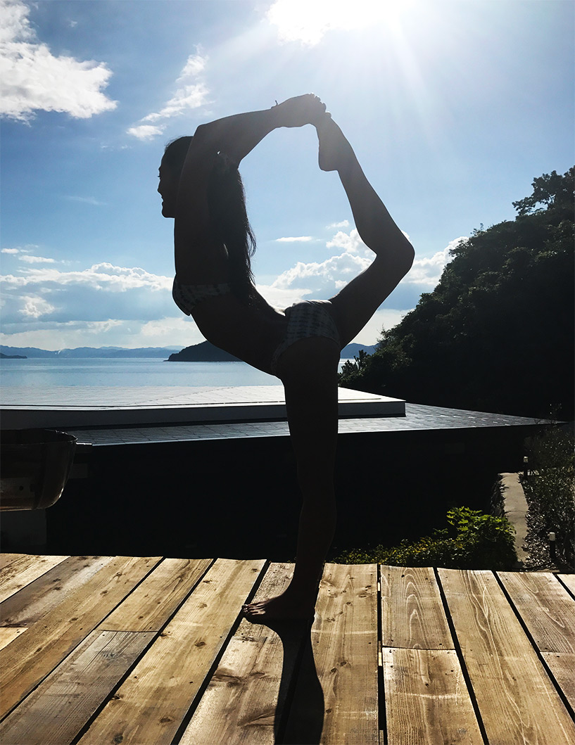 kotoe prof de yoga à Hiroshima
