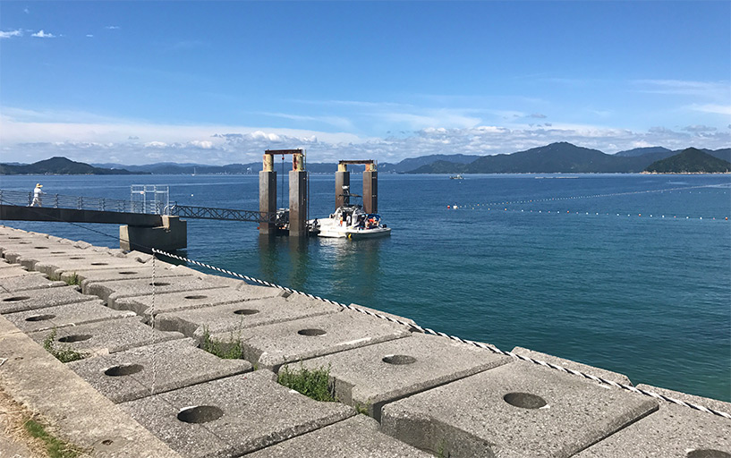 Embarcadère Sun Beach Okimi; Etajima