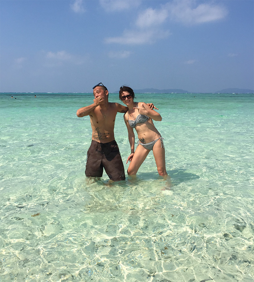 Kondoi Beach, Taketomi-jima, Okinawa, Japon