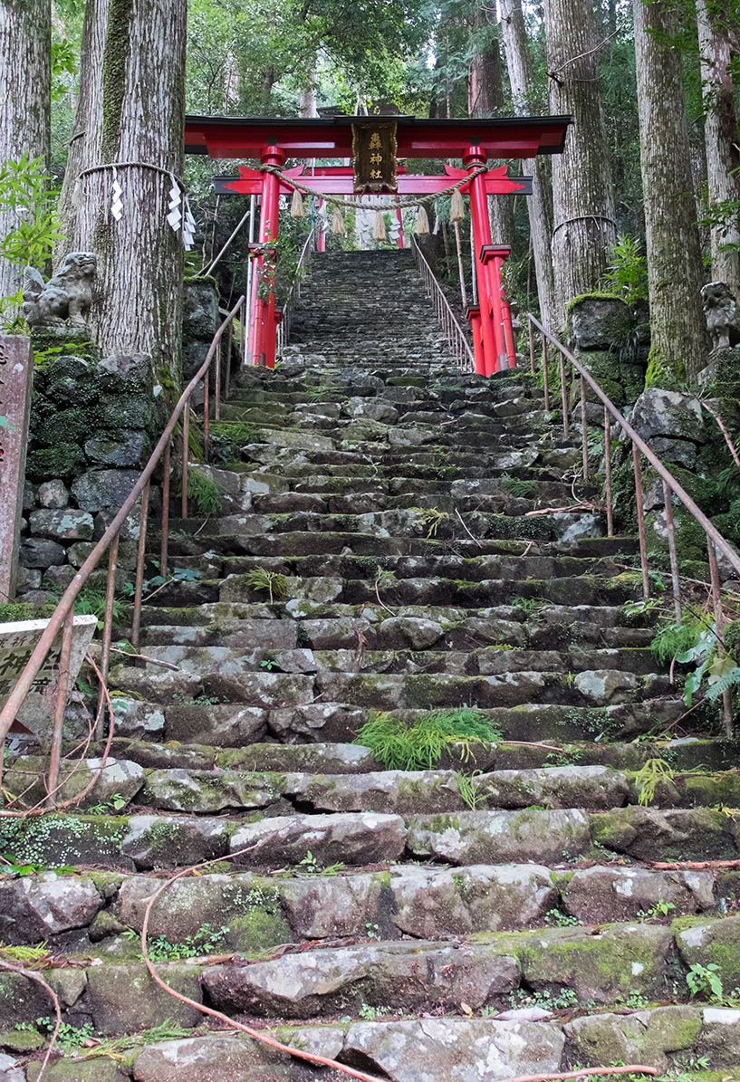 Torii du sanctuaire Todoroki, Tokushima