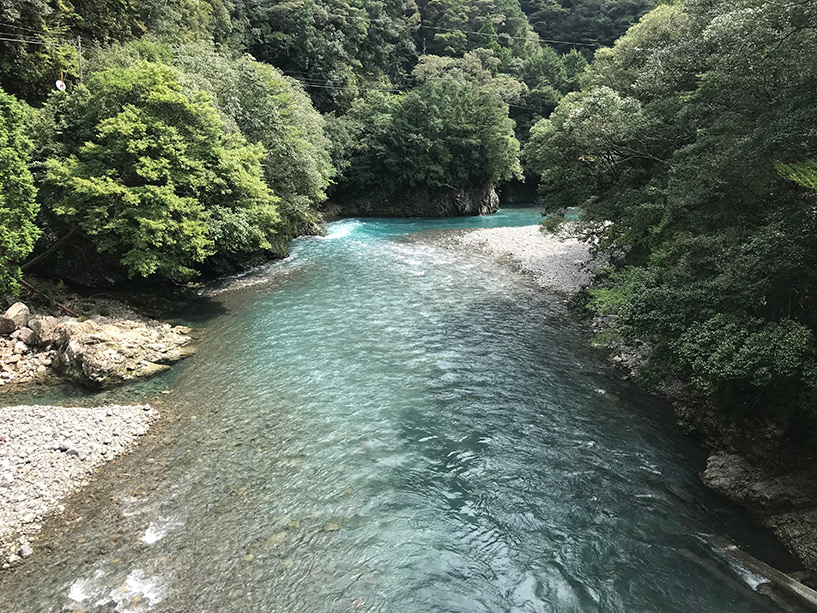 Rivières émeraude, Tokushima