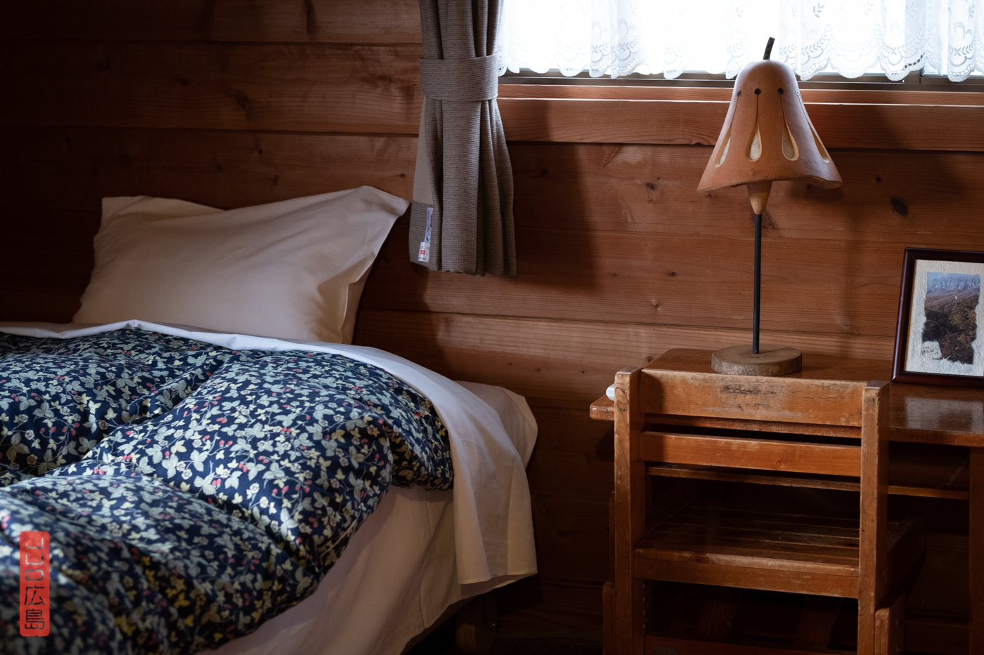 chambre à la pension Dandan, région Daisen