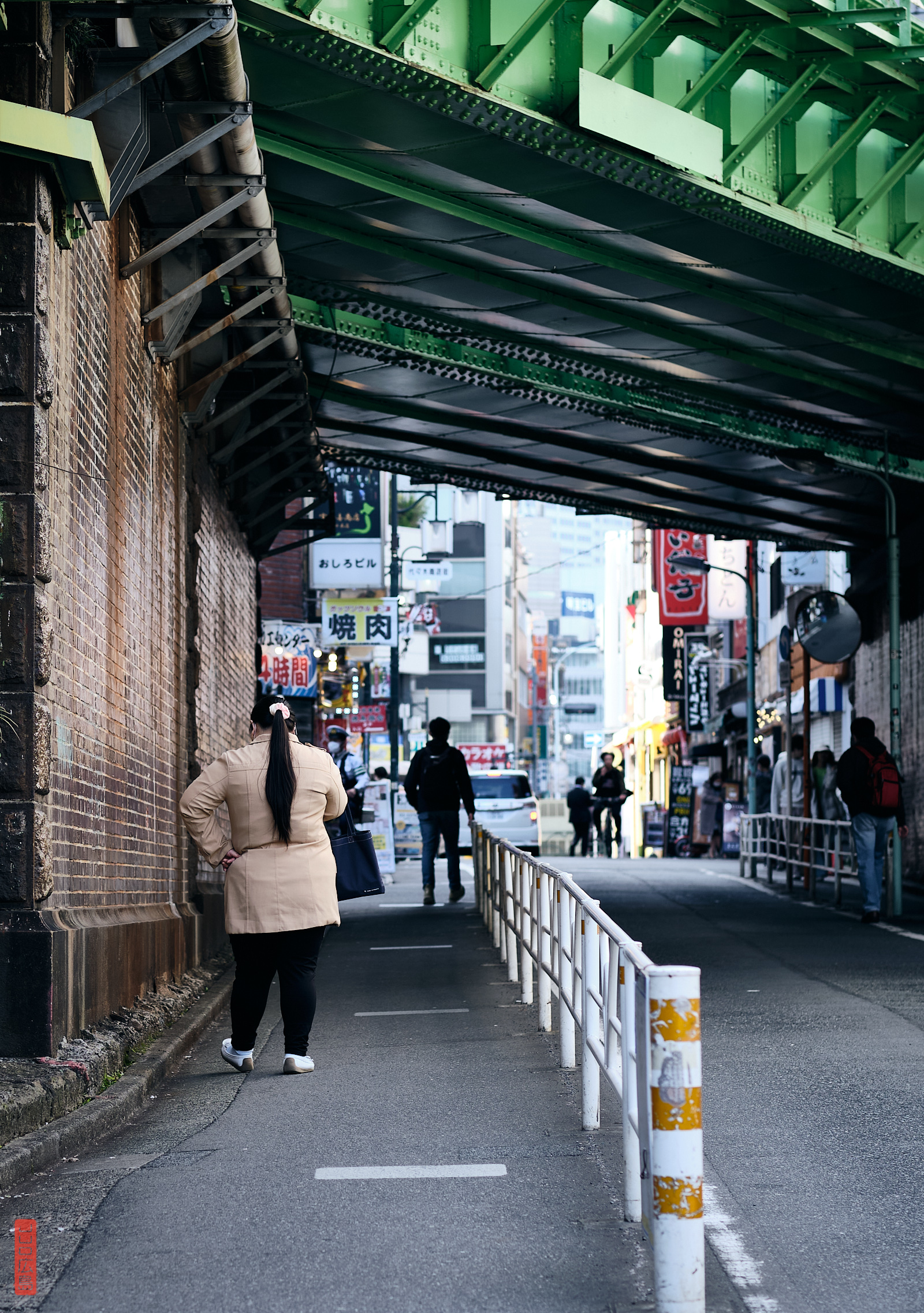 Passants, Yoyogi, Tokyo, Japon
