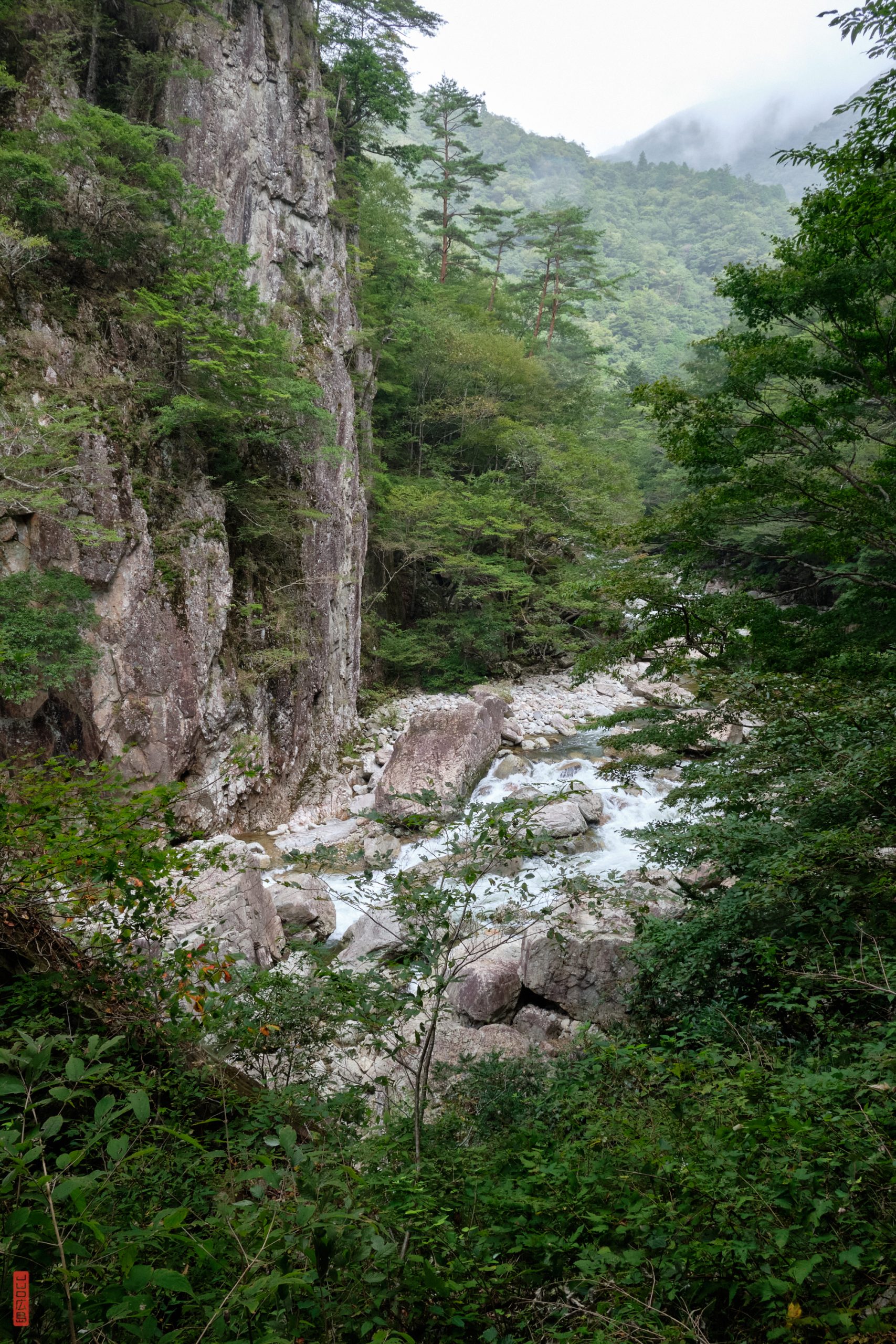 Randonnée au Japon, Sandankyo, Ishidoi