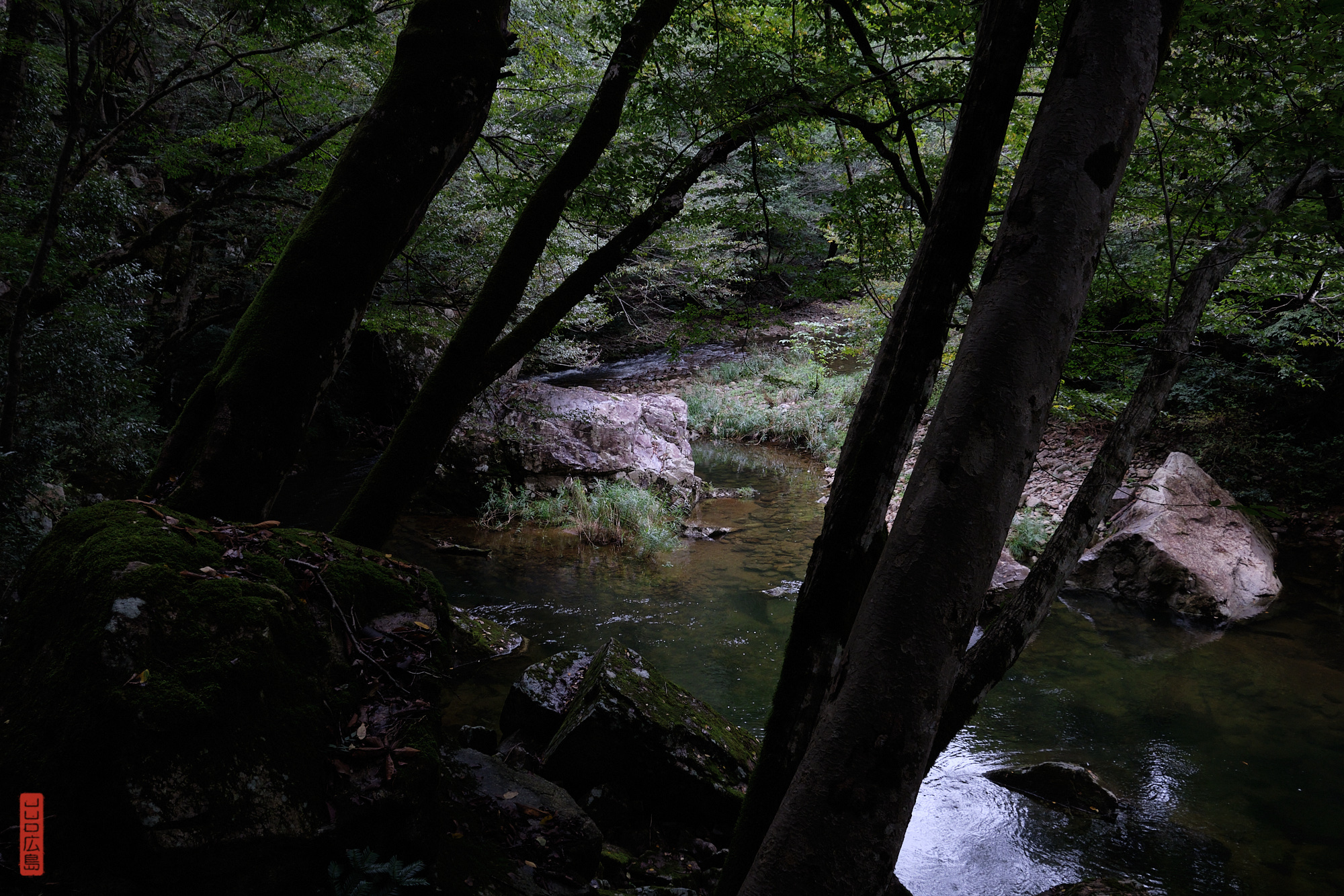Sandankyo, sentier menant à Sandandaki