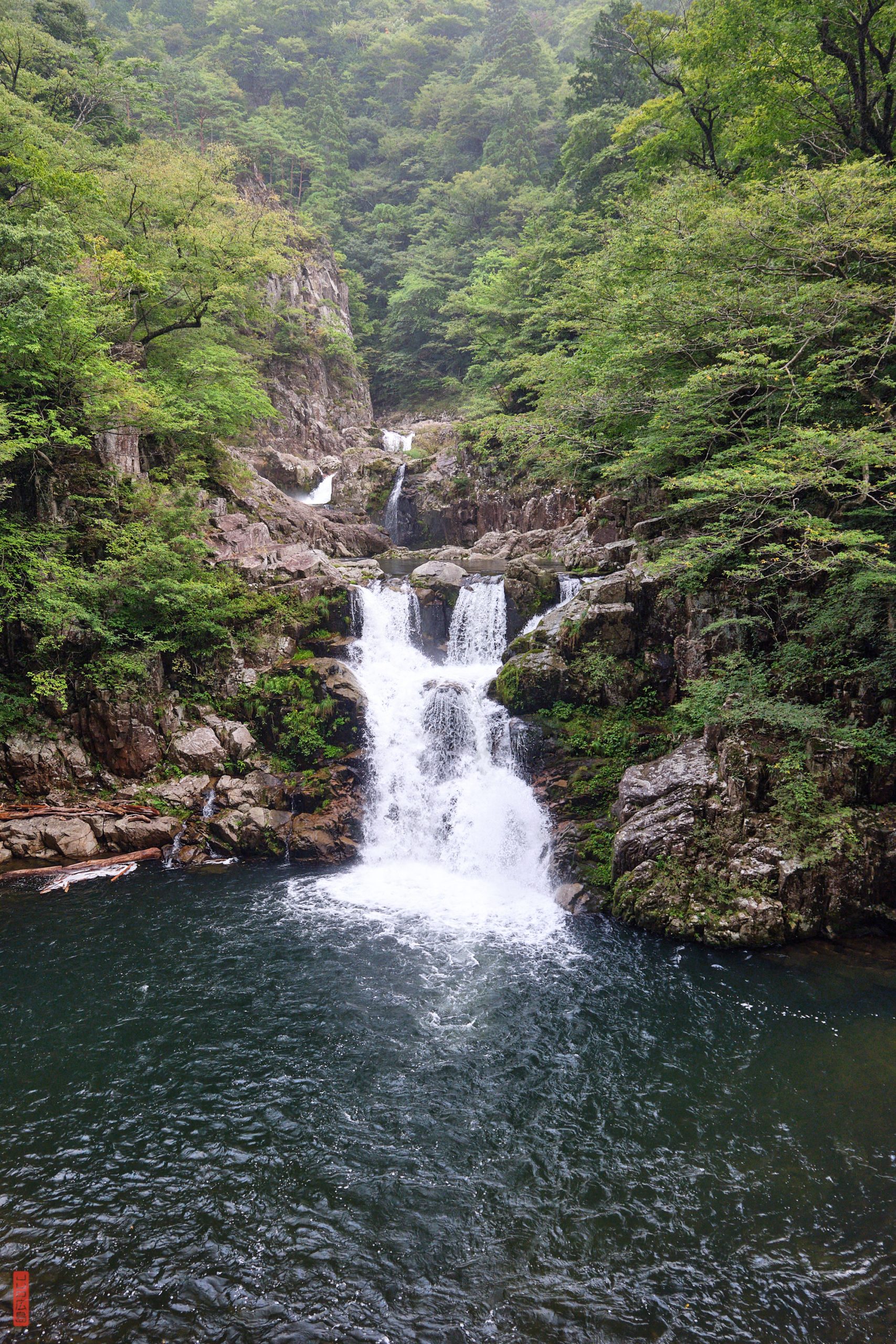 Sandankyo, cascade Sandandaki