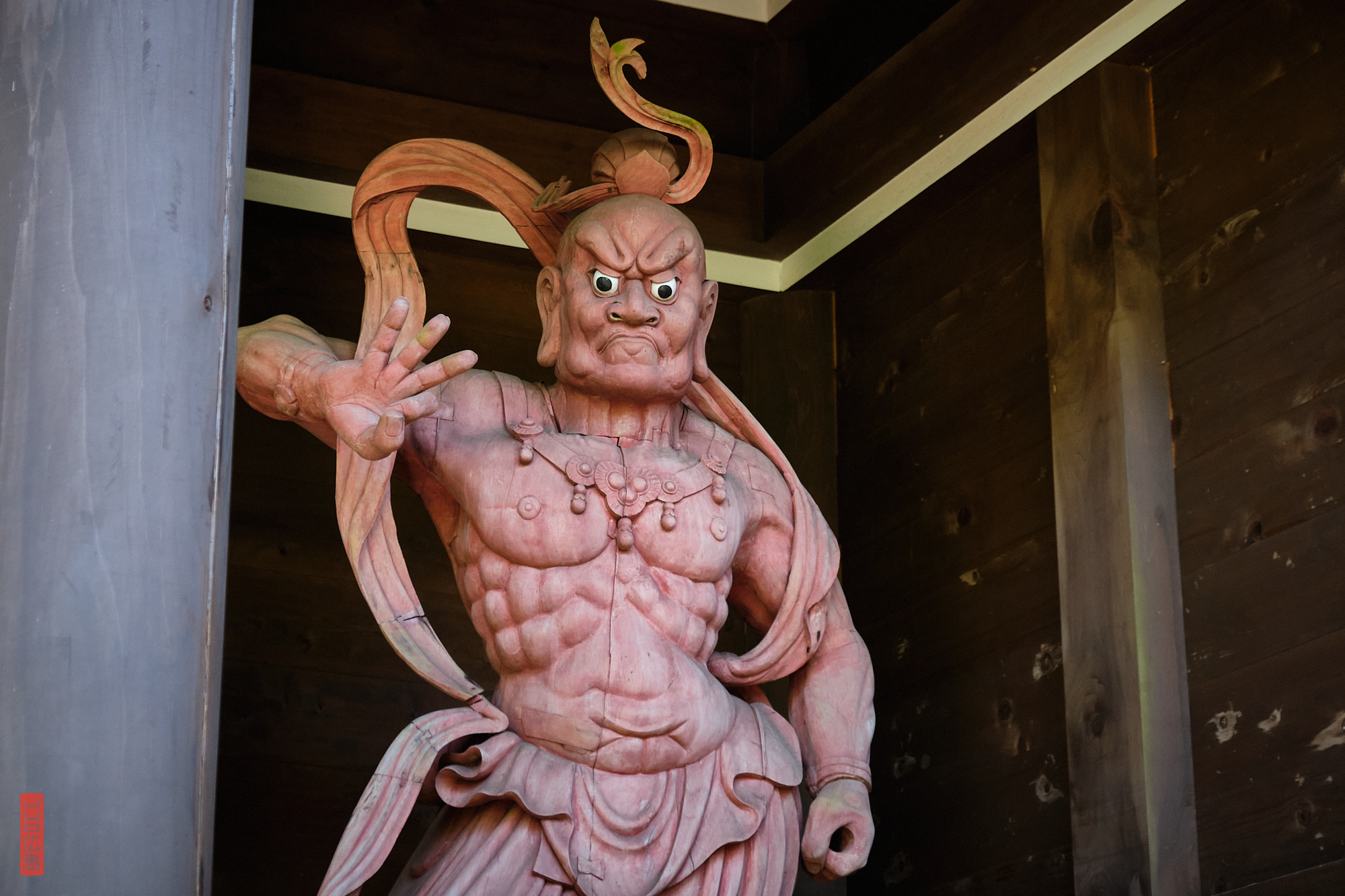 Roi Niō, gardien de la porte Niōmon, mont Misen