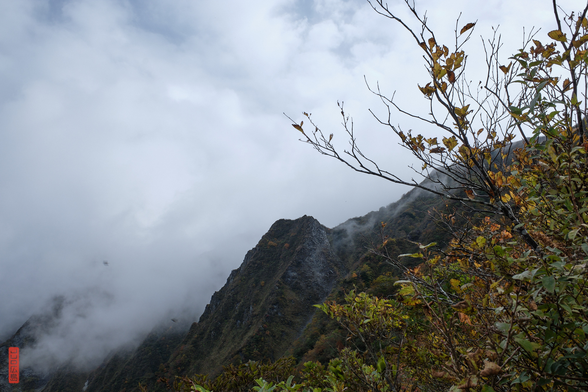 Redesecente du mont Misen