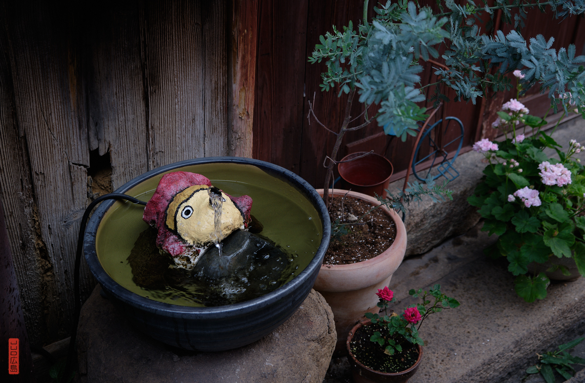 Fontaine Ponyo à Tomo-no-Ura