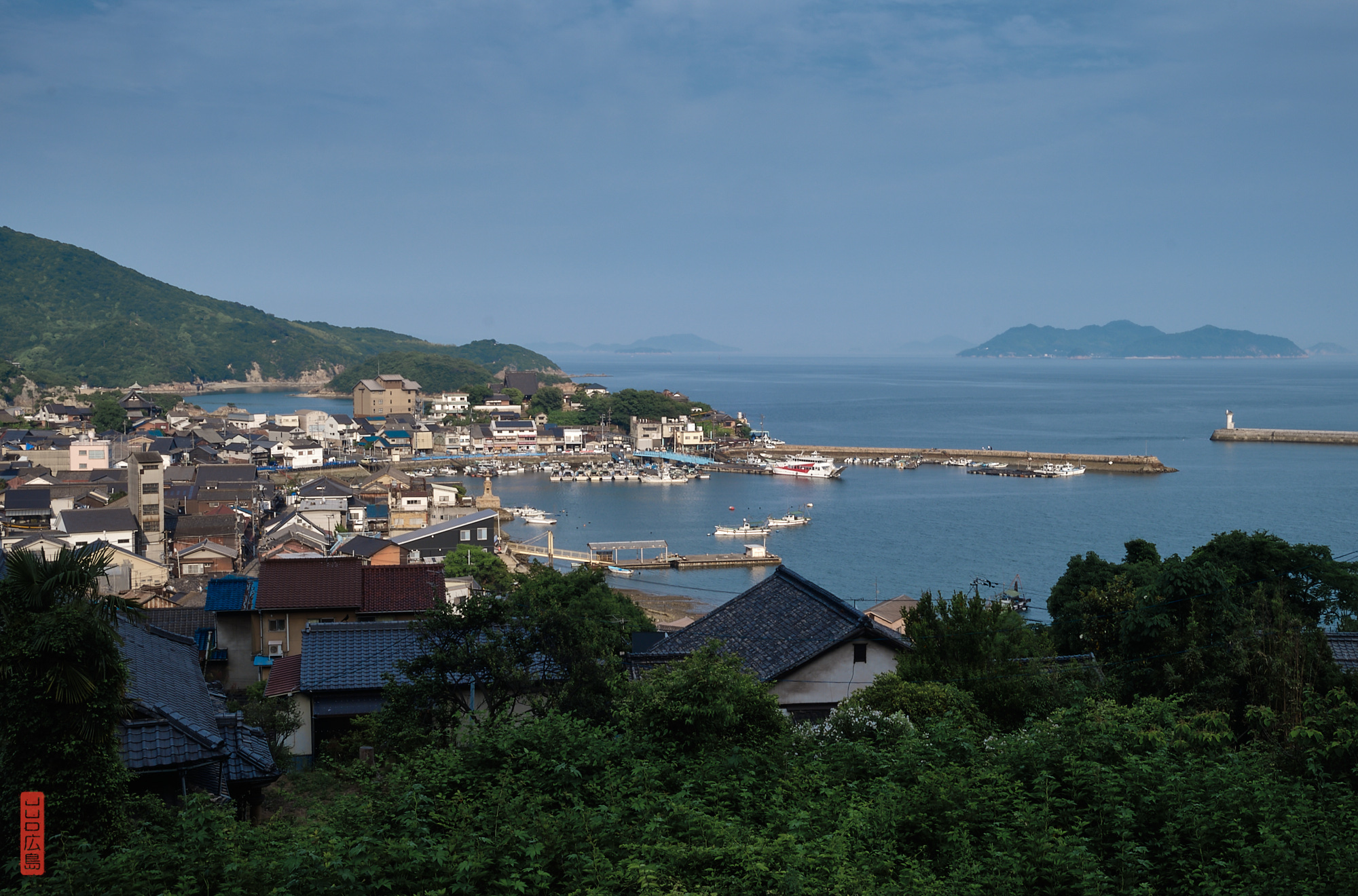 Vue sur la baie de Tomo-no-Ura